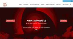 Desktop Screenshot of animeworldbd.com
